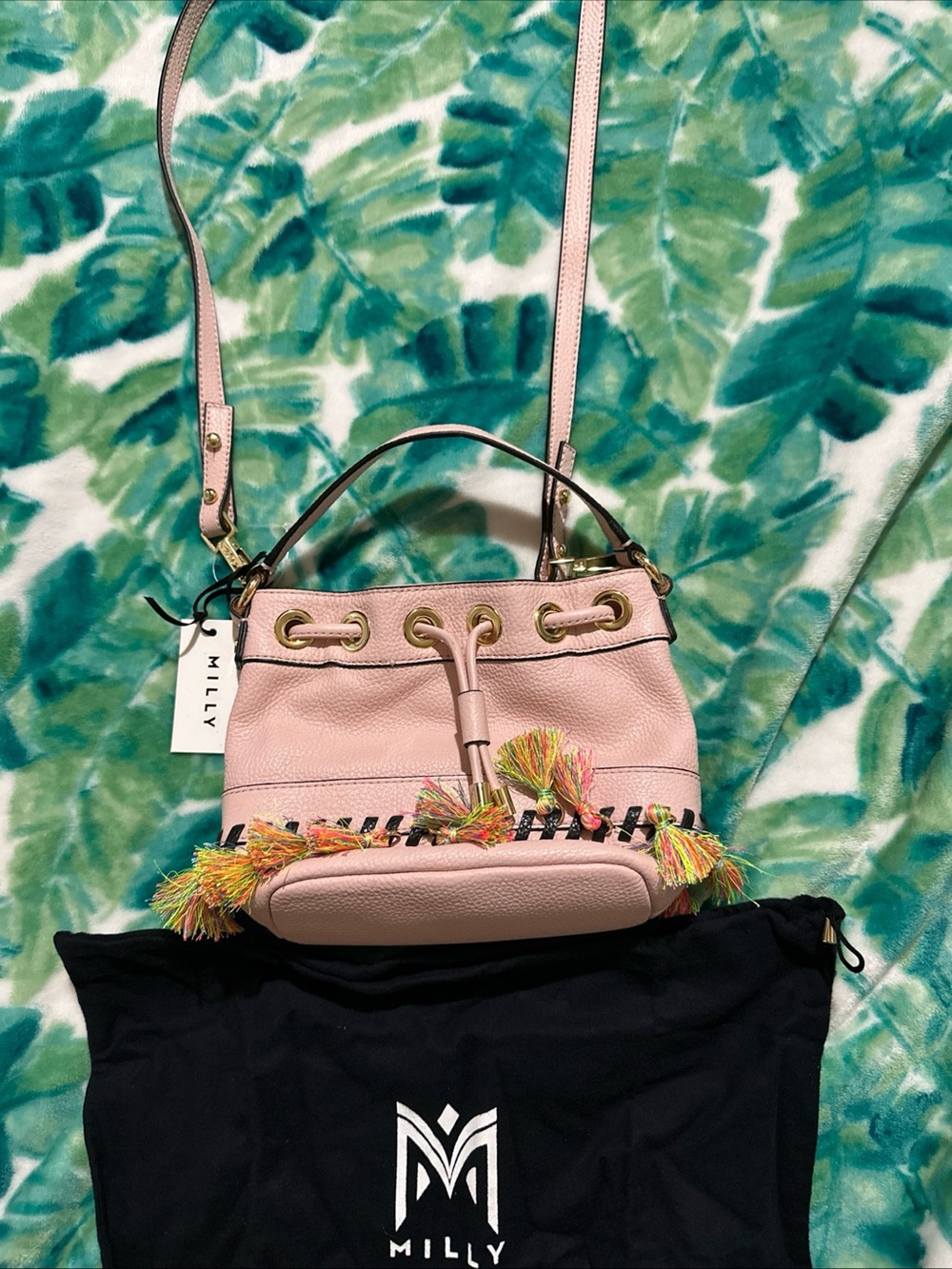 Pink Milly Small Bucket Bag